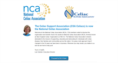 Desktop Screenshot of csaceliacs.org